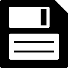 Floppy disk save icon